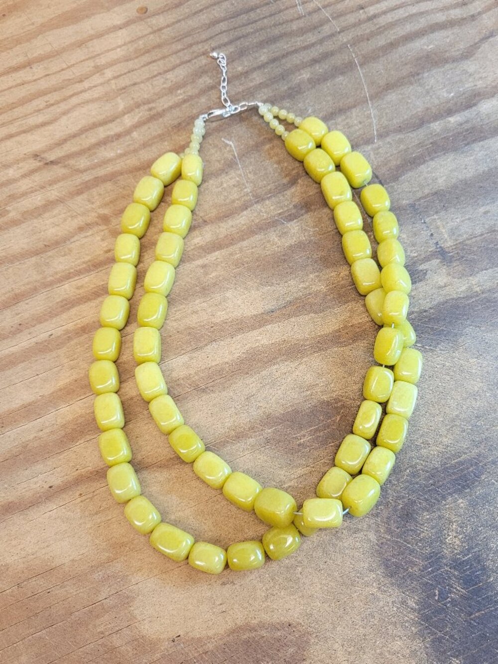 Vintage 925 Sterling Silver Multi-Strand Gemstone Statement Necklace